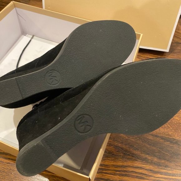 Michael Kors Suede Wedge Booties - - Picture 3 of 4